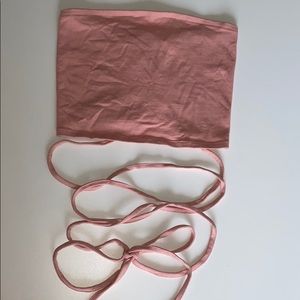 Tie around tube top